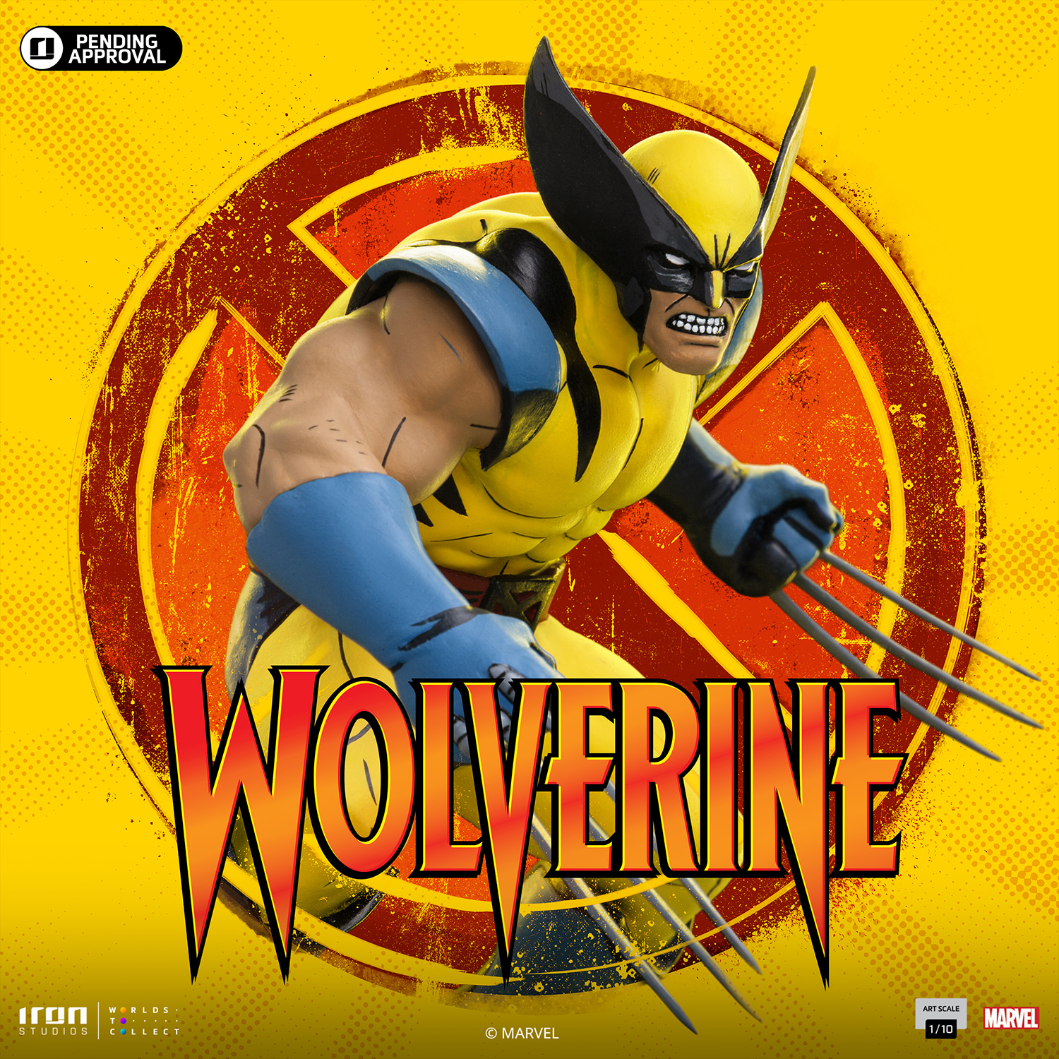 Pre-Order Iron Studios Marvel X-Men 97 Wolverine Art Scale Statue